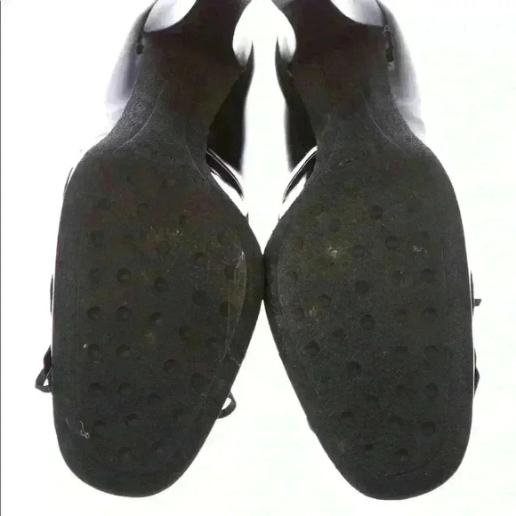 Tod’s loafer  pumps patent with fringe - Picture 7 of 7